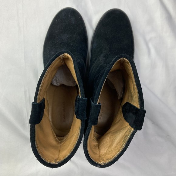 Isabel Marant Black Suede Crisi Velvet Ankle Boots with Box and Dust Bag Size 36 - Picture 7 of 14